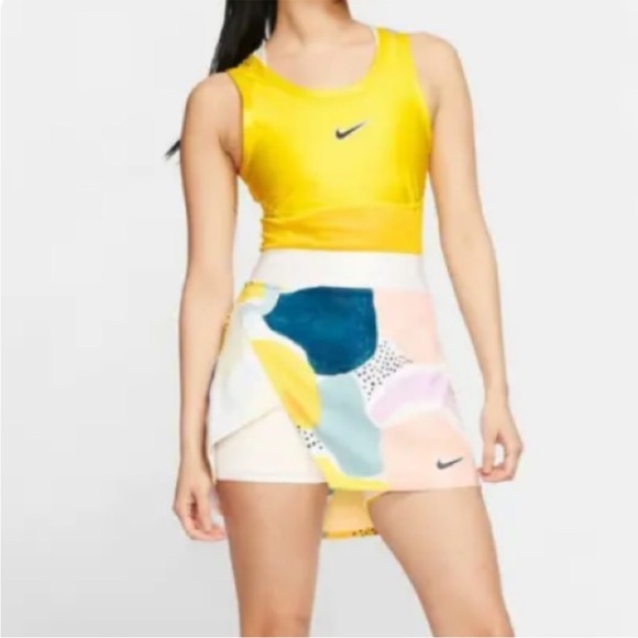Nike Pants - Nike Court x Cassie Byrnes Faux Wrap Tennis Skirt